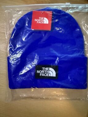 The North Face Blue Beanie